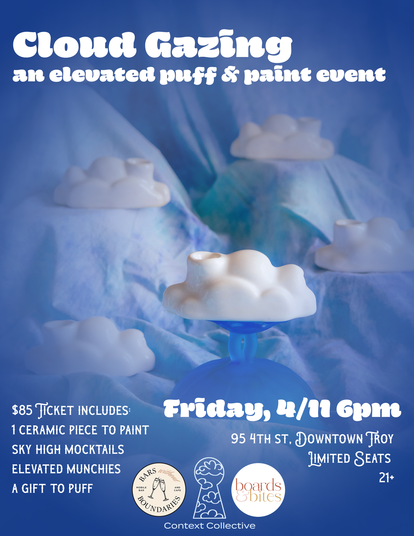 Cloud Gazing: An Elevated Puff & Paint Event