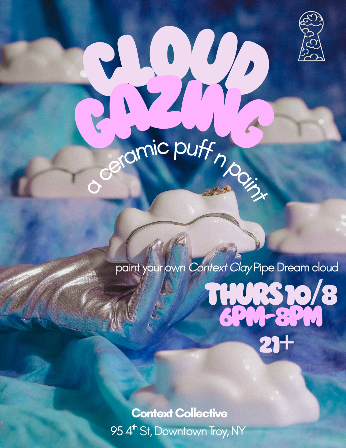10/8 Cloud Gazing: A Puff & Paint Workshop
