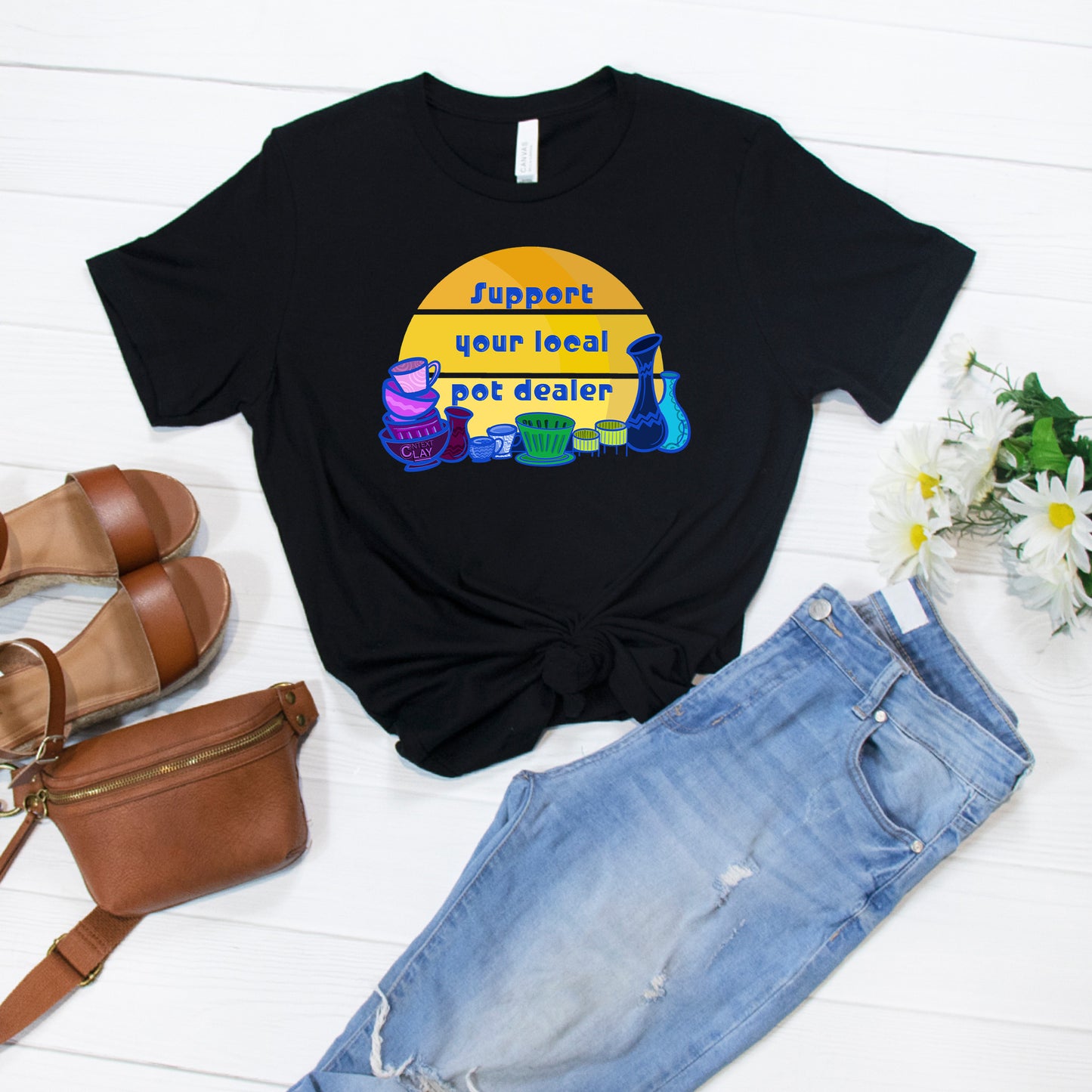 Support Your Local Pot Dealer Tee