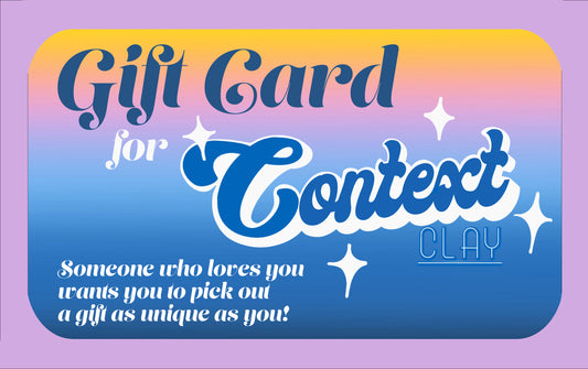 Context Clay Gift Card