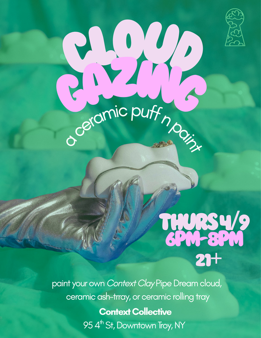 4/9 Cloud Gazing: A Puff & Paint Workshop