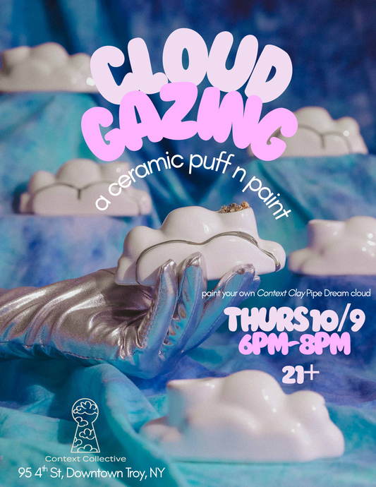 Cloud Gazing: A Puff & Paint Workshop